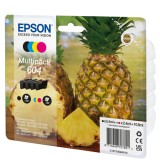 EPSON Multipack 4-colours Ananas 604 Ink 1 x 3.4 ml Black, 3 x 2.4 ml CMJ Alarmé
