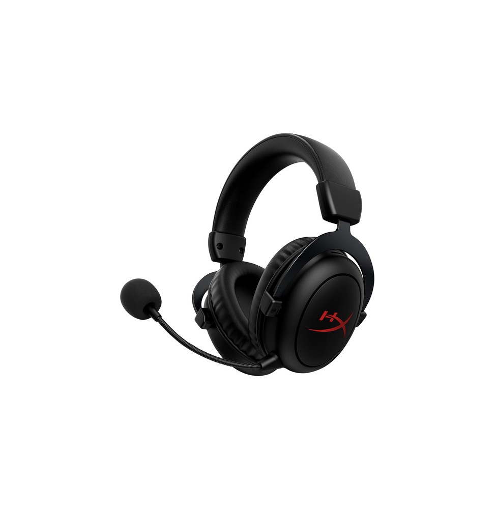 HyperX Cloud Core Noir - Casque sans fil stucture aluminium, son spatial