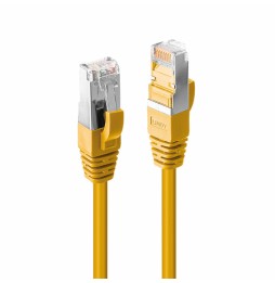 Cable reseau Jaune Cat 6A S/FTP LSZH 10m