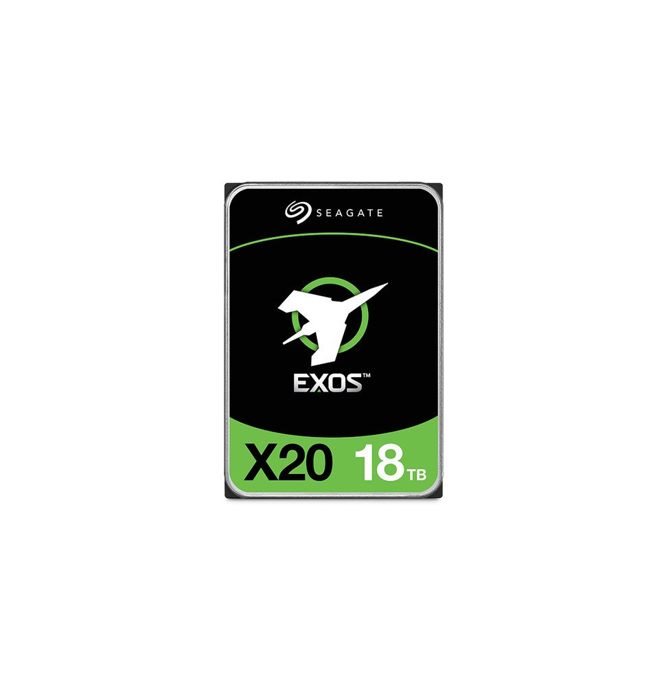 HD Seagate 3.5" 18To SAS (12Gb/s) Exos X20-256 Mo cache - 7200Trs/min.