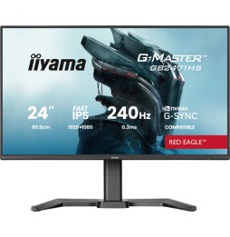 Ecran IIYAMA 23.8'' G-Master Red Eagle Noir Fast IPS 1920x1080 16:9 0.3ms 350cd/