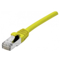 Cable RJ45 F/UTP cat 6 LSOH Snagless jaune - 2m