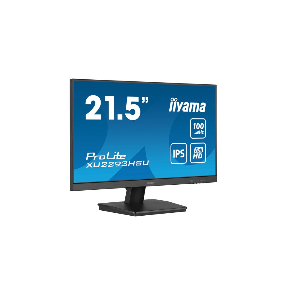 Ecran IIYAMA 21.5 Noir IPS 16:9 1ms Ultra mince 1920x1080 100Hz 300 cd/m  1xHDM