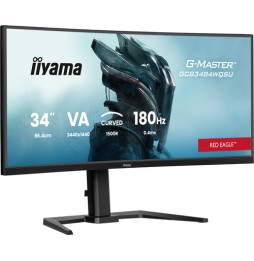 Ecran IIYAMA 34 0.4ms G-Master Red Eagle VA Incurvé 21:9 3440x1440 180Hz 500 cd