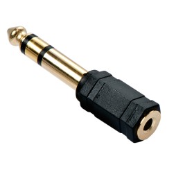 Adaptateur audio Jack stéréo 3,5mm F / 6,3mm M