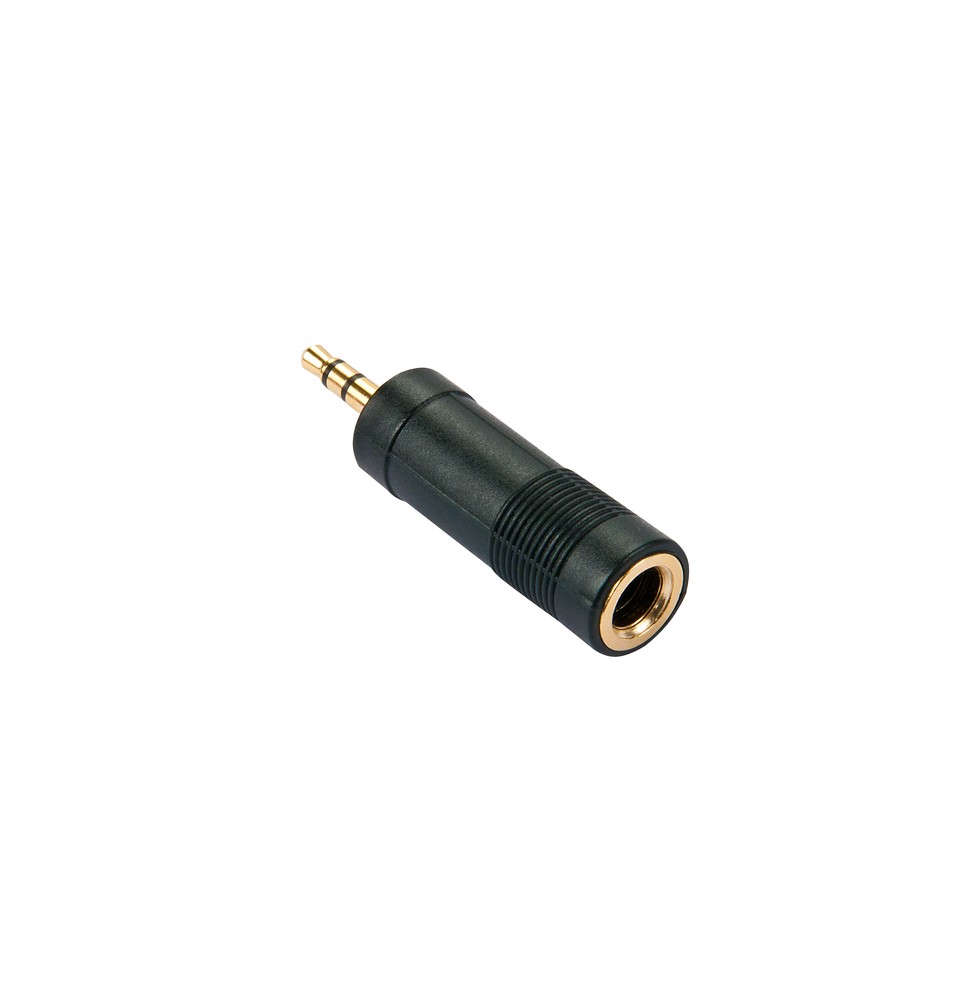 Adaptateur audio Jack stéréo 3,5mm M / 6,3mm F