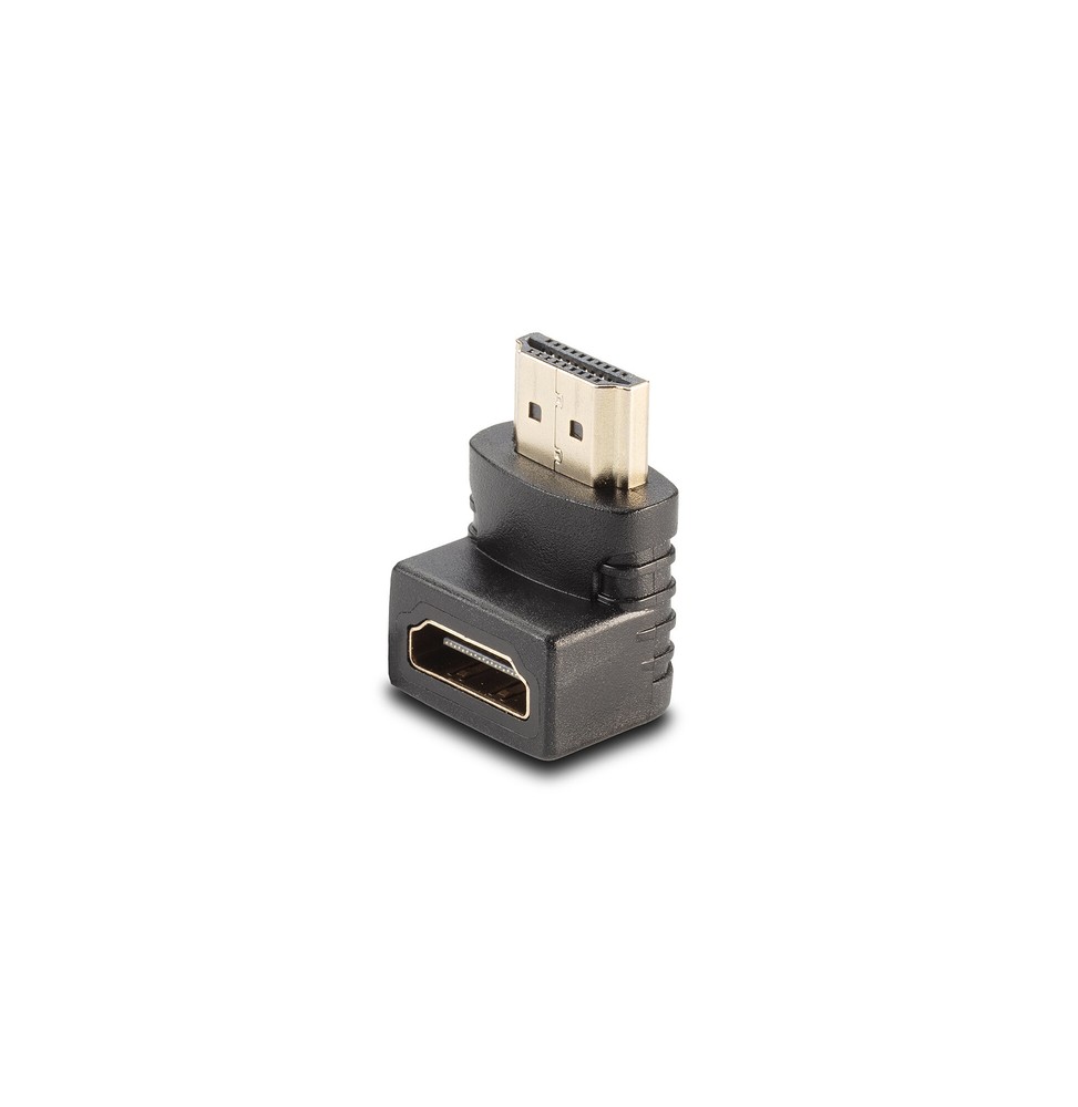 Adaptateur HDMI femelle vers HDMI m le coudé à 90 dégrés vers le bas