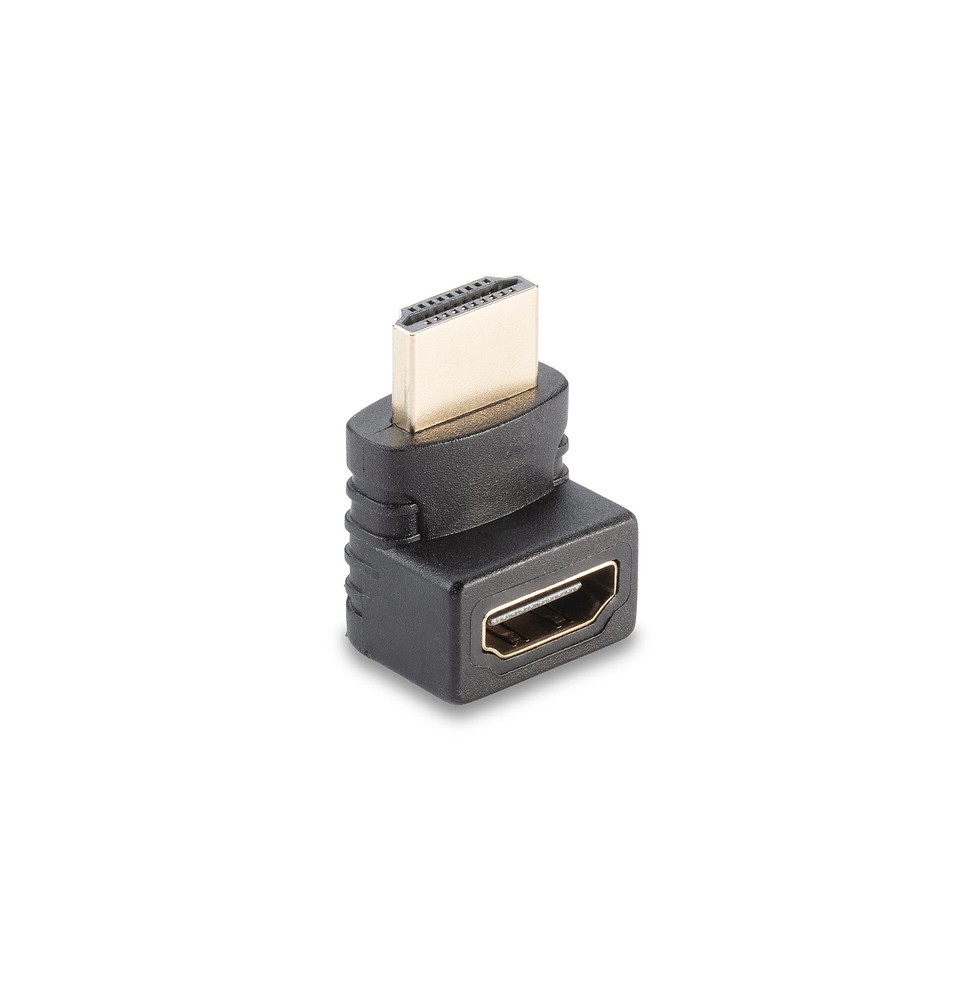 Adaptateur HDMI femelle vers HDMI m le coudé à 90 dégrés vers le haut