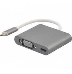 Adaptateur USB 3.1 Type-C vers VGA + charge par type-C
