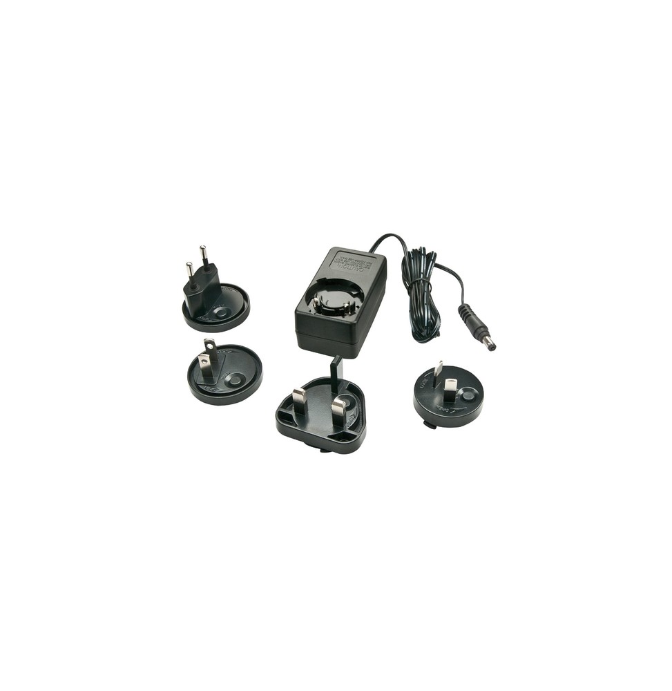 Alimentation Multi-Pays 12VDC 1.25A, 5.5/2.5mm