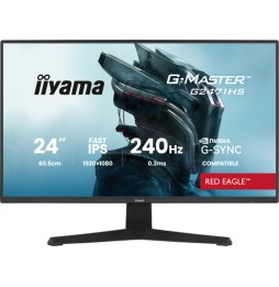 Ecran IIYAMA 23.8'' G-Master Red Eagle Noir Fast IPS 1920x1080 16:9 0.3ms 350 cd