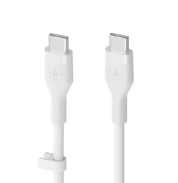 C ble USB-C/USB-C 2.0 Male/Male - 25W - Longueur 1M - Blanc - en sachet