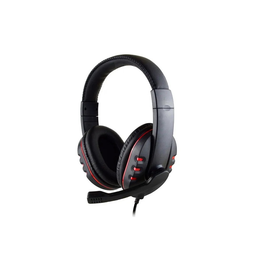 Casque micro HEDEN filaire connecteur USB, telecommande intégr micro pivotant, a