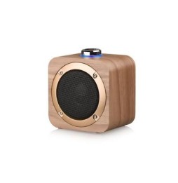 Enceinte Bluetooth Halterrego en bois , BT V5.0, RMS 3W ,  batterie rechargeable