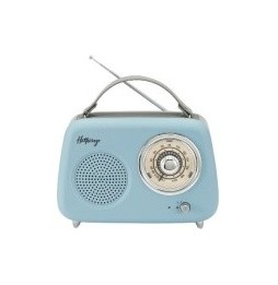 Enceinte/Radio rétro HALTERREGO , RMS 5W, Bluetooth, Radio FM, lecteur USB, Aux
