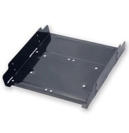 Adaptateur MIP pr 2 SSD/HDD 2.5 ou 1 disque dur 3.5 en baie 5.25.