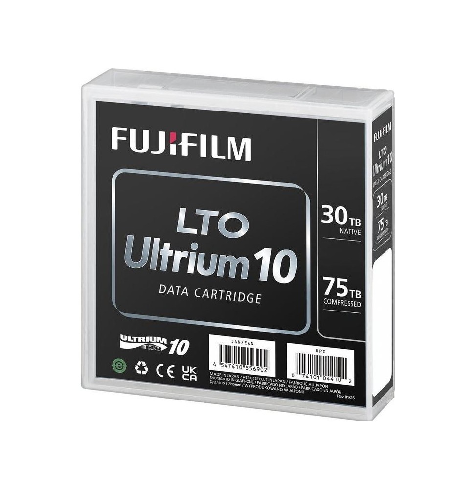 FUJIFILM Cartouche LTO 10 BaFe- 30 TB / 75 TB